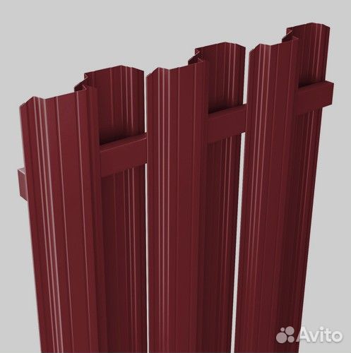 Металлический штакетник для забора