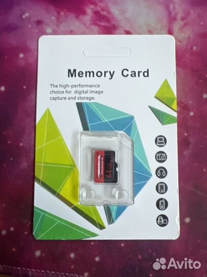 Флешка micro sd 64 gb