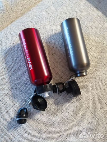 Бутылка для воды металлическая