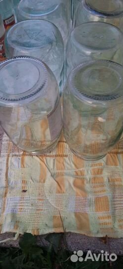 Банки стеклянные бу
