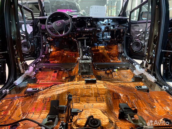 Шумоизоляция полов