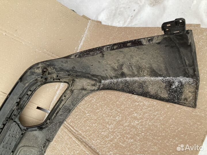 Юбка/спойлер заднего бампера Chery Tiggo 8 Pro