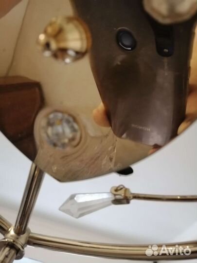 Люстры потолочные б/у