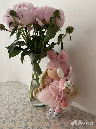 Кукла ручной работы текстильная тильда