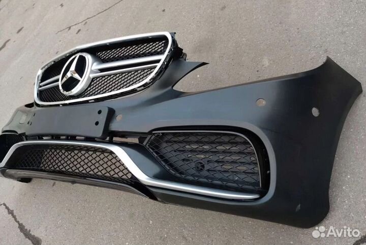 Бампер на мерседес w212 6.3