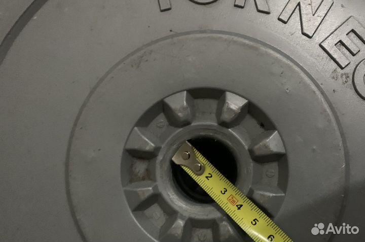 Блины для штанги torneo 4 по 10кг