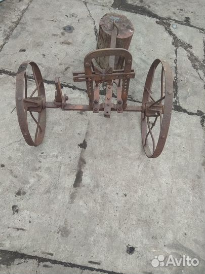 Конный плуг немецкий начало 20 века (часть его )
