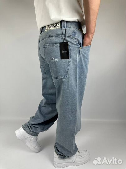 Джинсы широкие dime