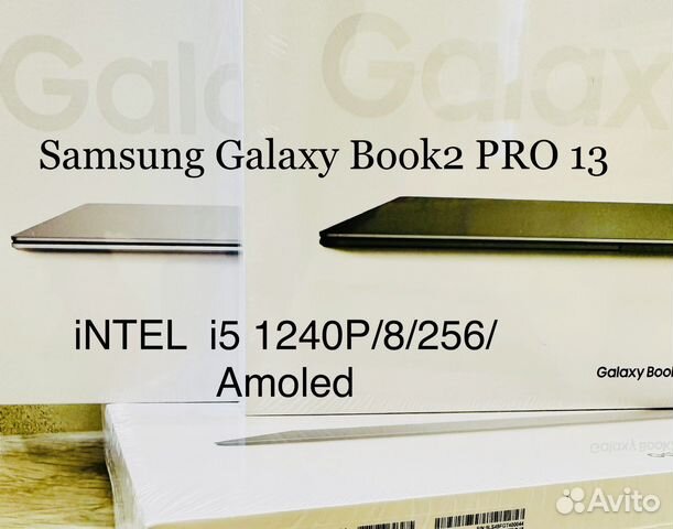 Samsung GalaxyBook2 PRo 13, i5 1240P/8/256