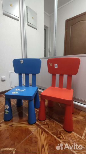 Детский стол и Стул IKEA маммут