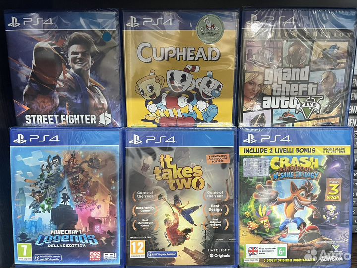 Игры для приставок PS4