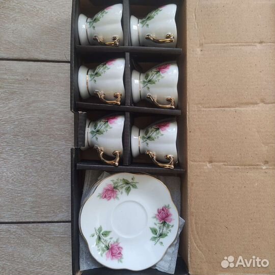 Кофейный сервиз новый