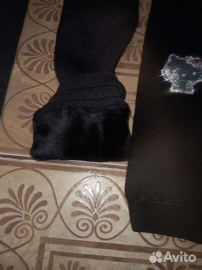 Лосины на меху новые 116-122 см