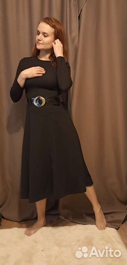 Платье лапша миди