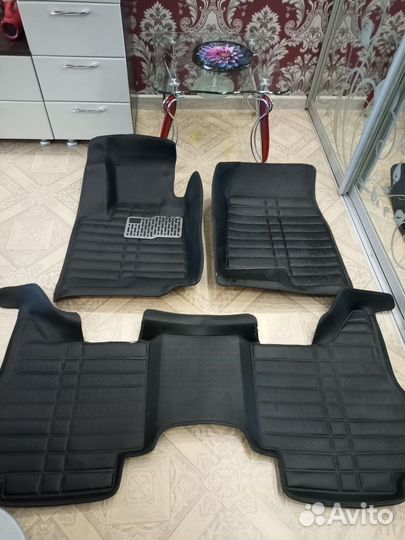 Автомобильные 5d коврики из экокожи