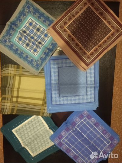 Платочки носовые (мужские/женские)