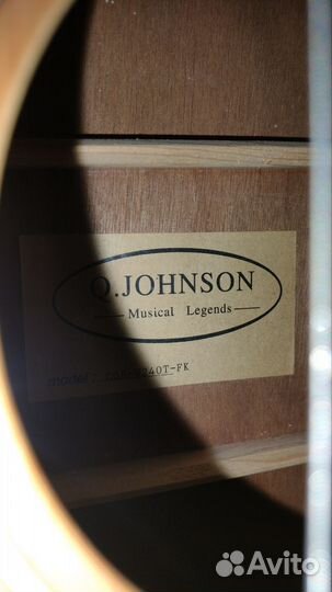 Акустическая гитара q.johnson
