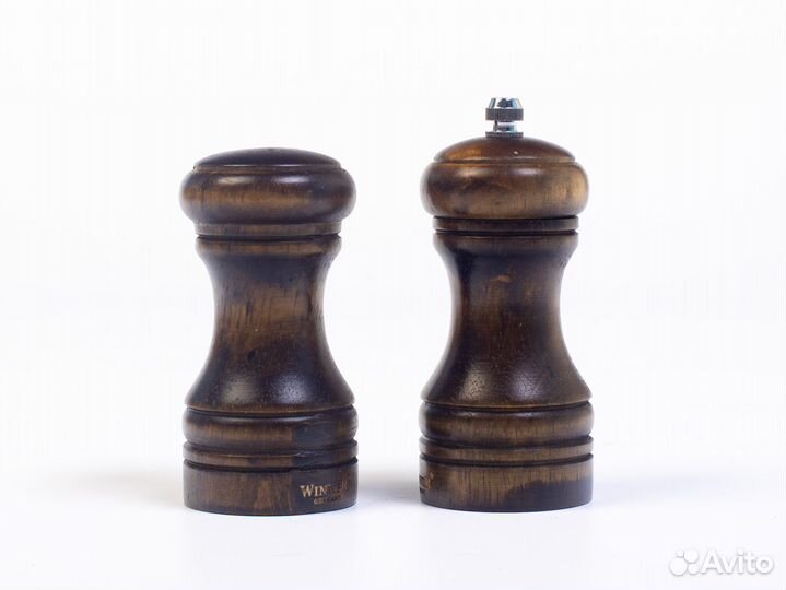 Солонка и перечница из дерева Германия