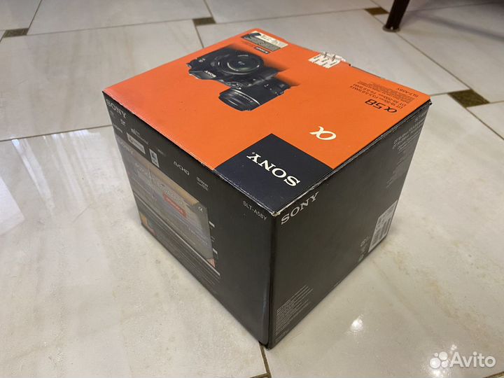 Sony a58 (double kit) 2 обьектива