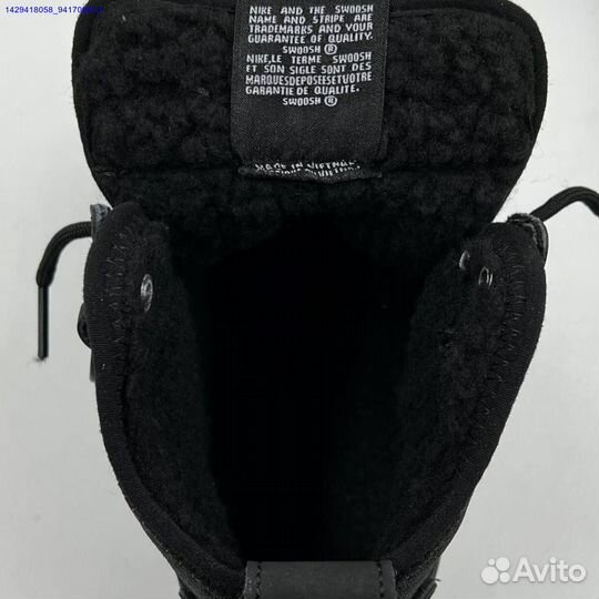 Ботинки Nike Air Force 1 Duckboot (с мехом) (Арт.58793)