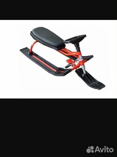 Детский снегокат новый