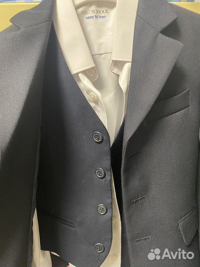 Пиджак и жилетка для первоклассника