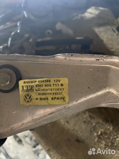 Моторчик заднего дворника Фольцваген Поло 98 г