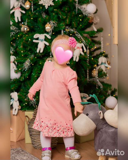 Платье для девочки 80-86 см 12-18 мес Mothercare