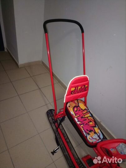 Коляска санки