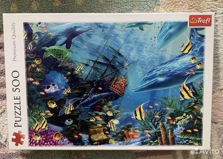 Пазл Trefl 500 Подводный мир