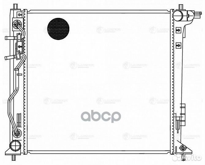 Радиатор охлаждения LRc 081D7 luzar