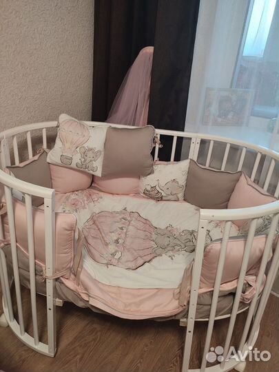 Детская кроватка - трансформер 7в1