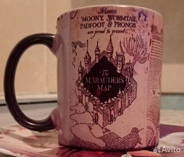 Кружка хамелеон (проявляется картинка) Гарри П