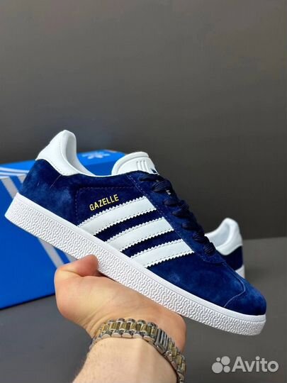 Кроссовки мужские Adidas Gazelle Blue