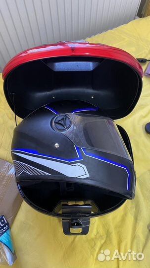 Кофр для мопеда, (багажник для скутера)