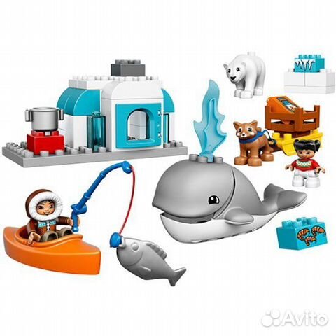 Конструктор lego duplo Вокруг света: Арктика