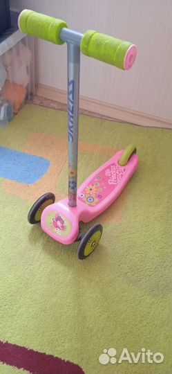 Самокат детский трехколесный бу