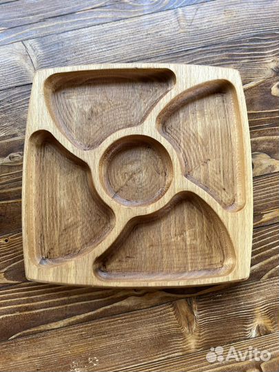 Менажница из дерева