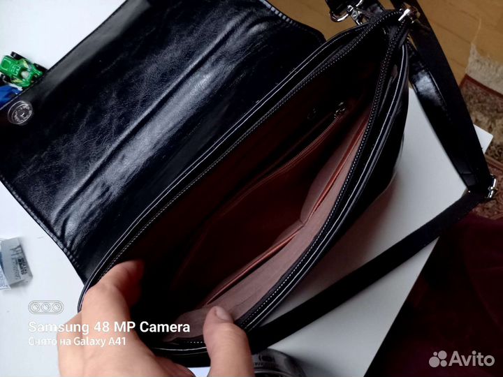 Сумка женская через плечо черная