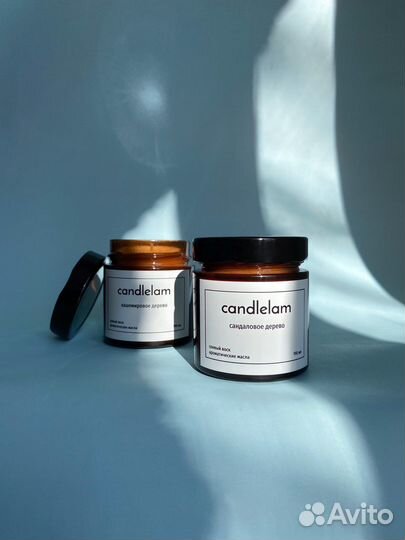 Соевая свеча ароматическая 190мл