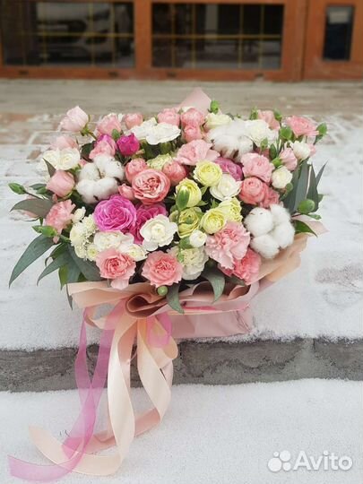 Цветы Розы Букет Доставка