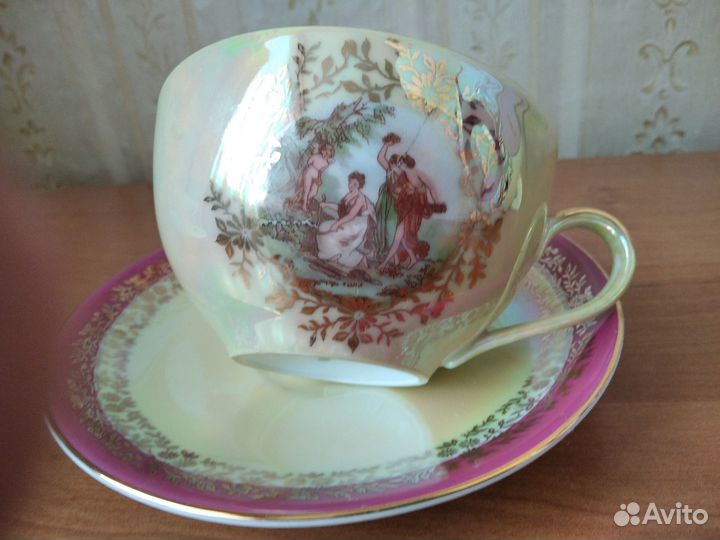 Чайная пара фарфор