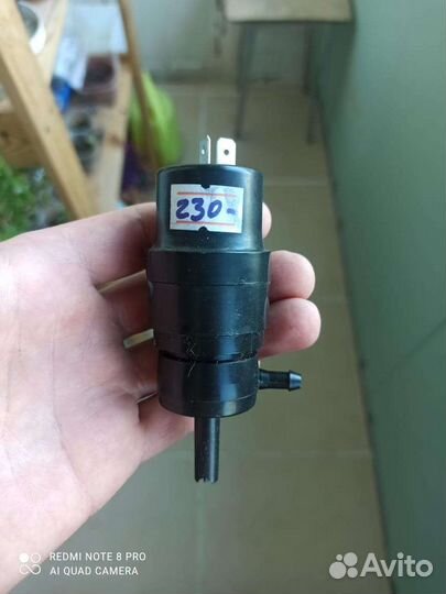 Насос стеклоомывателя ваз 2110