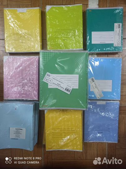 Тетрадь 12 листов, 18 листов, 24 л, 40л, 48л. 96л