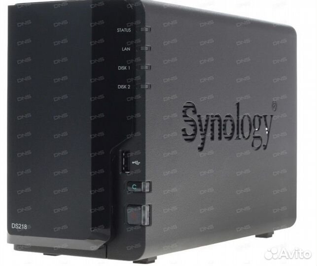 Synology ds218 + 2 HDD 1TB