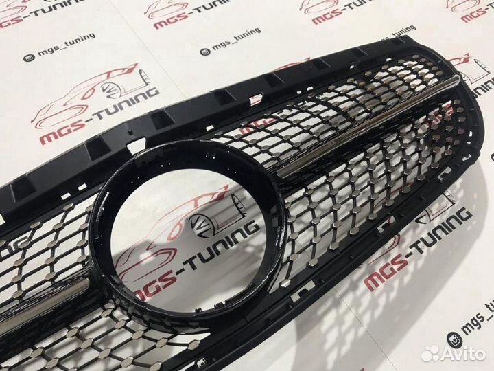 Решетка Mercedes B-Class w246 Diamond Black