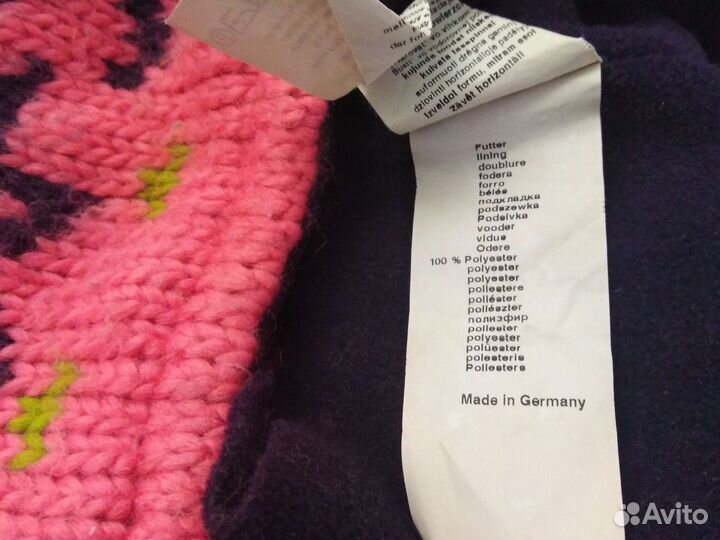 Комплект шапка, шарф