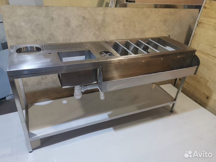 Барная станция из нержавейки нержавеющей стали