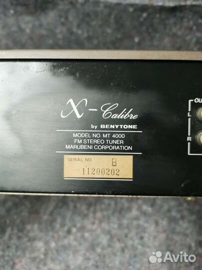Фм тюнер Benytone x-calibre mc4000