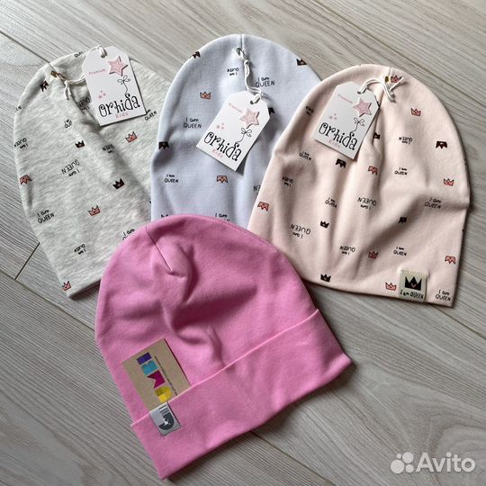 Шапка хлопок новая